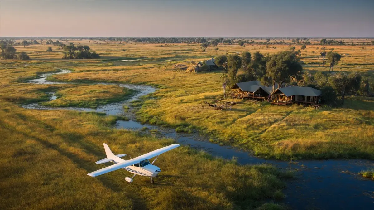 Fly Okavango Botswana — Botswana Reise — Travel Buddies