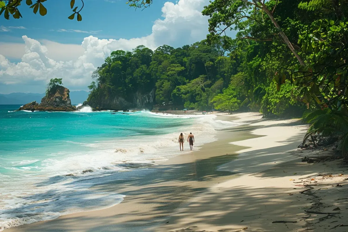 Tenorio Nationalpark Costa Rica Rio Celeste mit türkisem Fluss