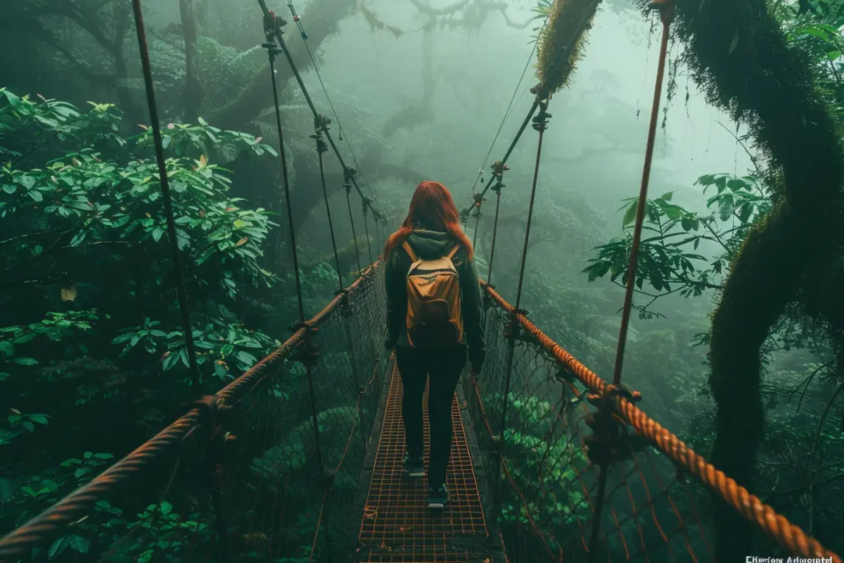 Sonnenuntergang am Pazifik Costa Rica mit Surfern am Strand