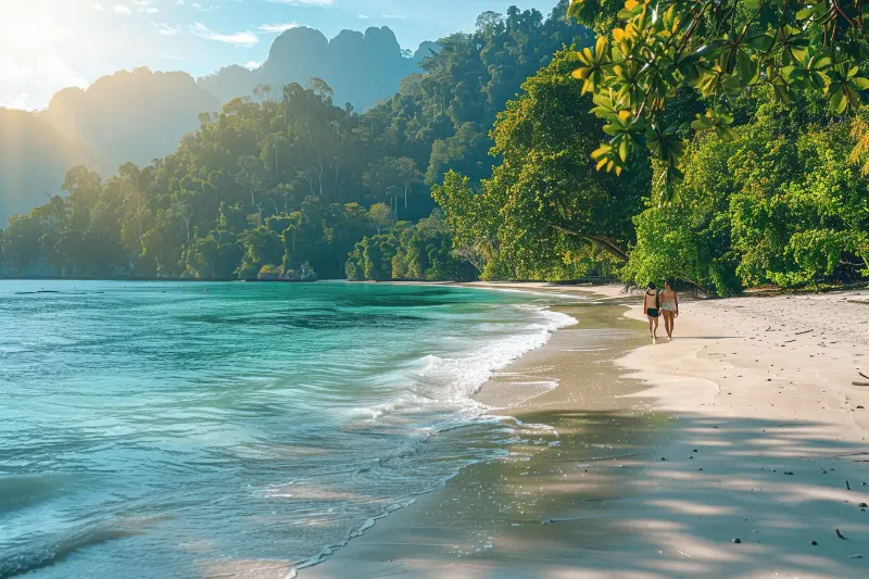 Langkawi Strand Tanjung Rhu Malaysia