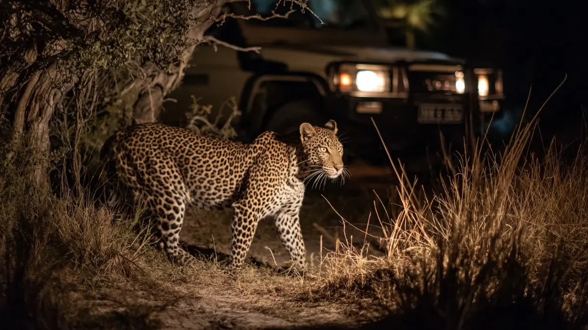 Night Safari Khwai Botswana — Botswana Reise — Travel Buddies
