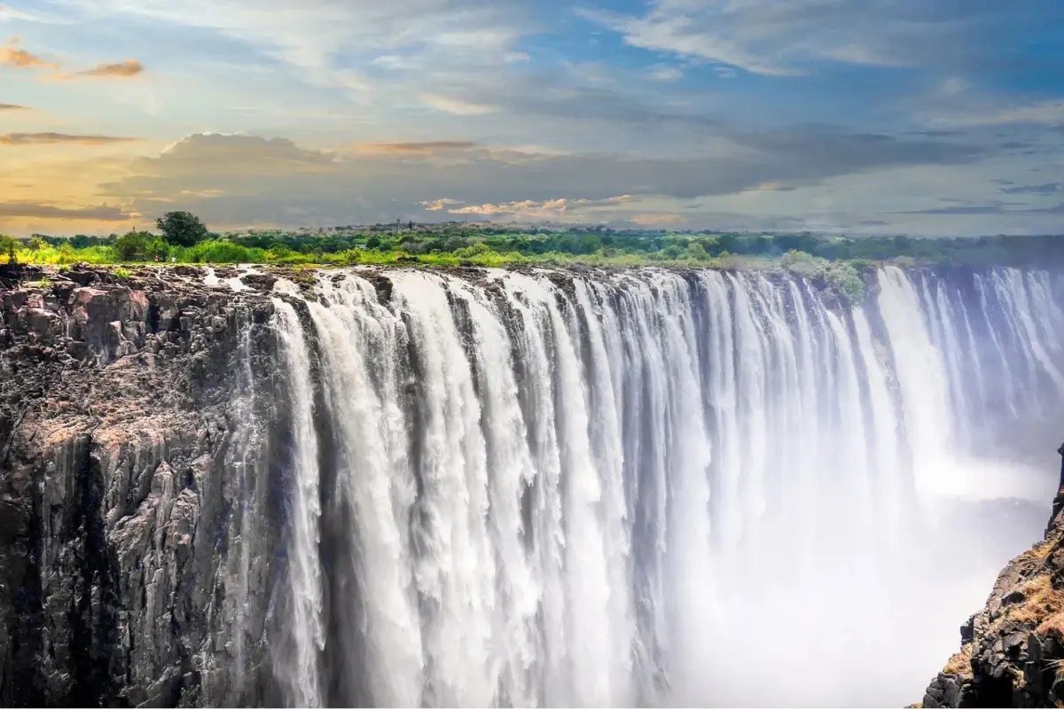 Waterfall Victoria Falls Thundering Depths — Travel Buddies Individualreise